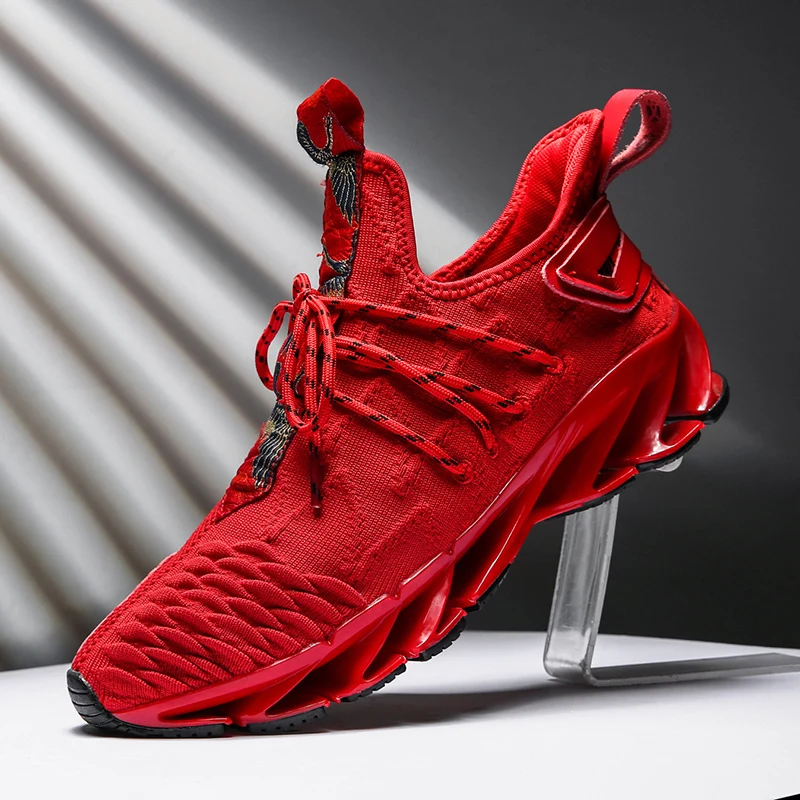Новинка спортивная обувь для мужчин дышащая сетчатая тренировочная
