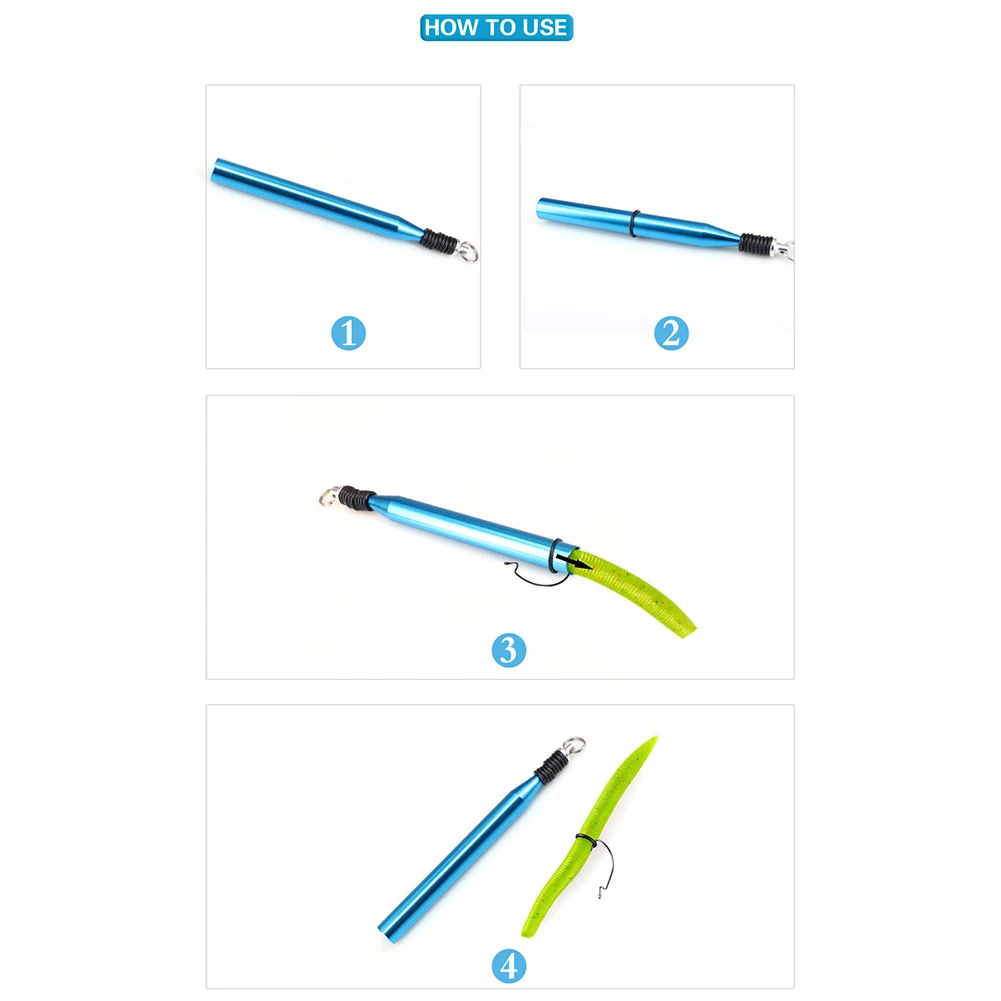 5 цветов Высокое качество WACKY Worm Rig уплотнительное кольцо инструмент для Senkos Stick мягкие приманки рыболовные приманки снасти Pesca Acesorios