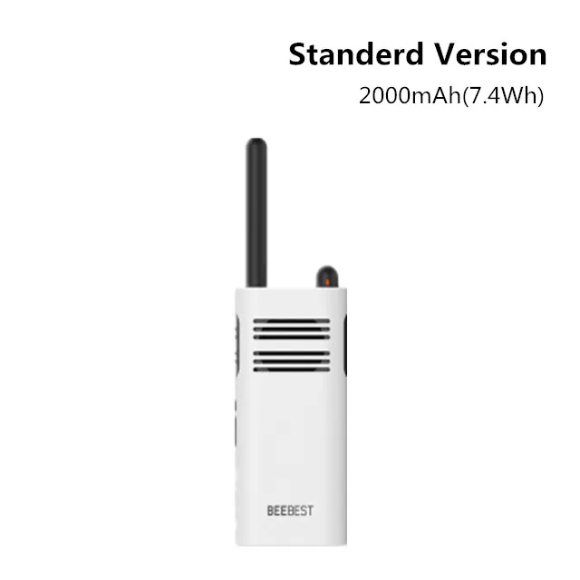 White Standard Xiaomi Beebest xiaoyu портативная беспроводная Переговорная связь - Цвет: White Standard