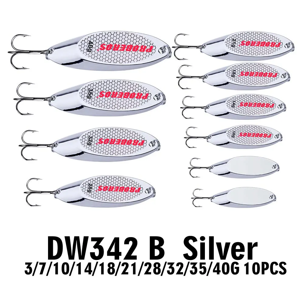10 шт. металлическая рыболовная приманка в виде ложки 3 60 г|lures for shad fishing|spoon fishspoon trout