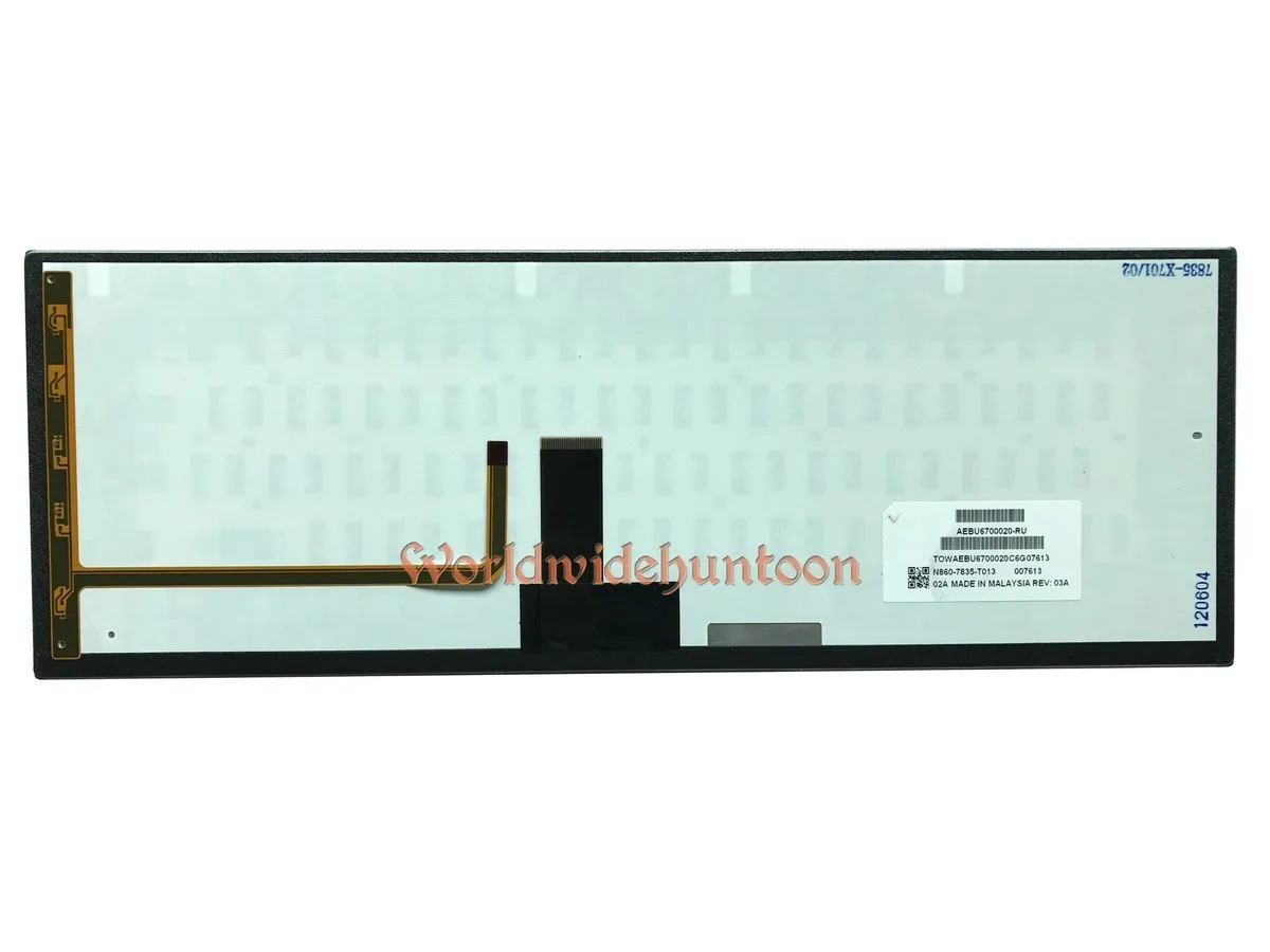 Reboto оригинальная Совершенно новая клавиатура для ноутбука Toshiba U800 U840 R700 RU