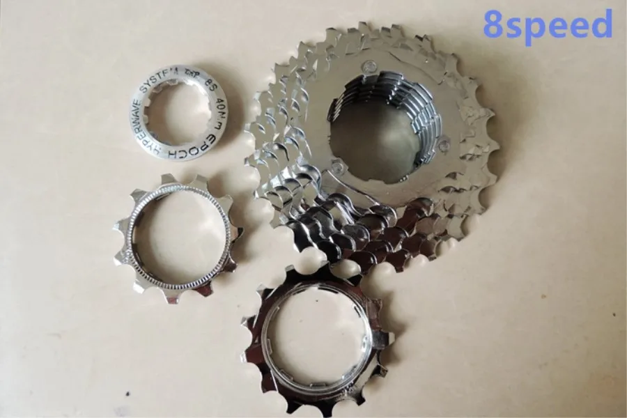 8speed Тайвань DNP 8 скоростей/9 скоростей кассета дорожный велосипед скорость-изменение подсветка для колес 11 зуб складной дорожный велосипед башня передач - Цвет: 8speed