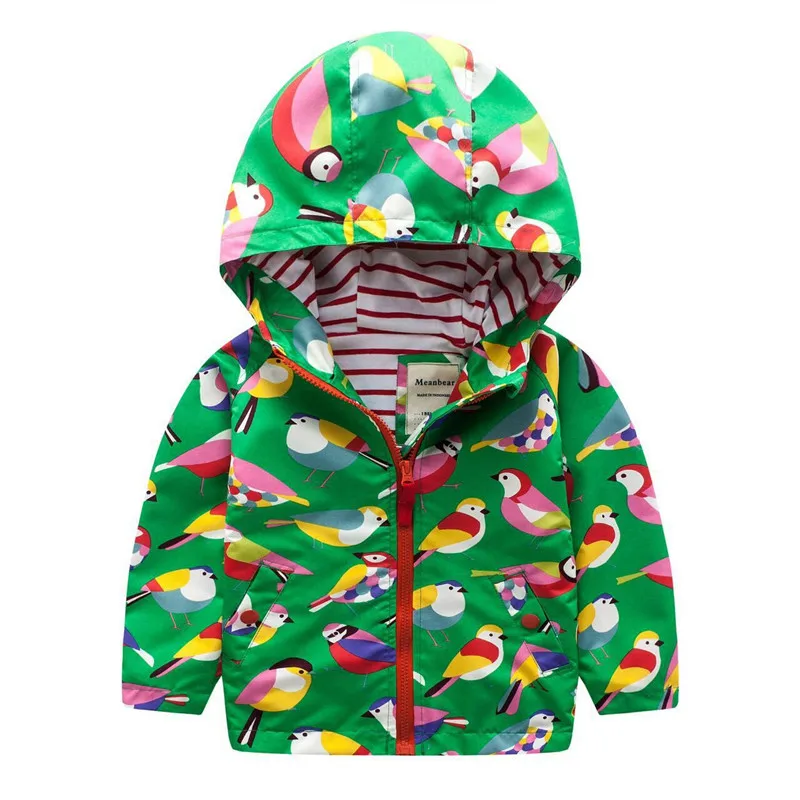 Оригинальная детская куртка MeanBear в английском стиле цветная ветровка для