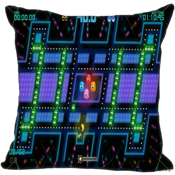 Square Pillowcases Заказная декоративная наволочка Pacman Чемпионат квадратная Наволочка на молнии лучший подарок 35X35,40x40,45x45 см(одна сторона) 180516-04 - Цвет: Square Pillowcases