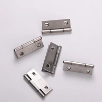 2 pcslot stainless steel hinged furniture hinge hardware length and width 38 31 1mm furniture 4 holes 1 5 inch accessories