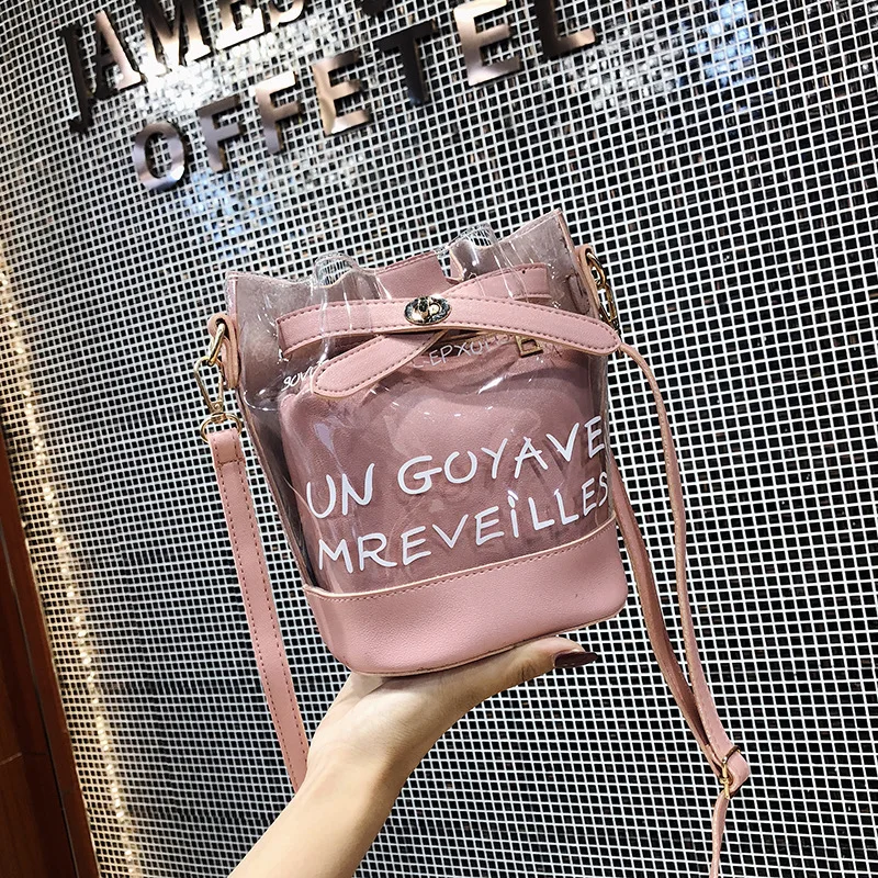 Женская сумка, прозрачная сумка bolsas, прозрачная сумка, ПВХ сумка, высокое качество, сумка-мессенджер, для мамы и ребенка, посылка bolso mujer