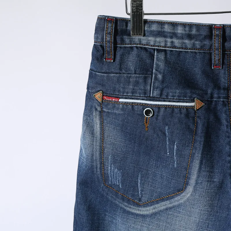 Шорты мужские из денима с карманами до колен хлопок|short trousers|mens bermudajean men bermudas |
