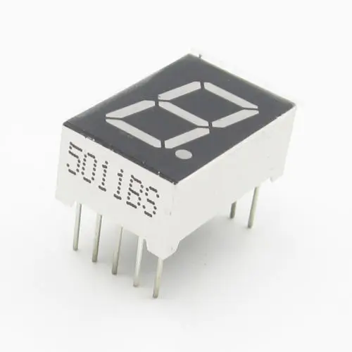 10 ШТ. Красный 7 Сегмент 0.5 &quotLED Дисплей Цифровой Пробки Общий Анод 1 Бит| |