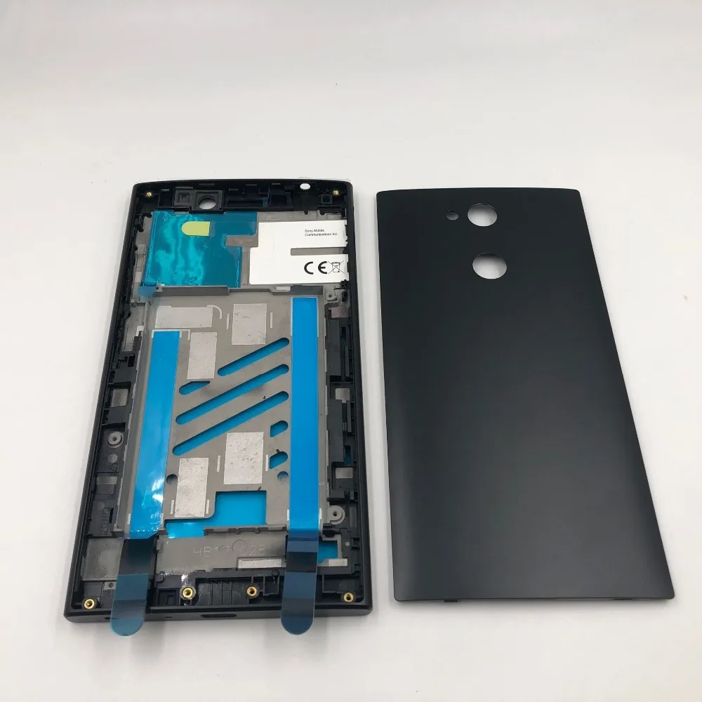 Передняя панель Корпус ЖК-рамка Крышка для Sony Xperia L2 H3311 H4311 батарейного отсека