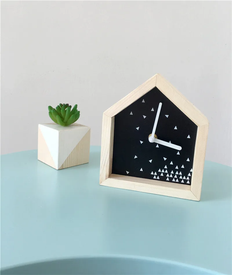 Деревянные полки INS в скандинавском стиле для детской комнаты деревянный дом