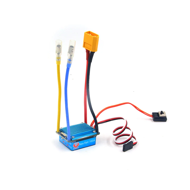 FATJAY Fire Phoenix New Rain 35A 160A матовый ESC водонепроницаемый 2 3s 3 режима 5 В/1 а BEC для RC 1/12