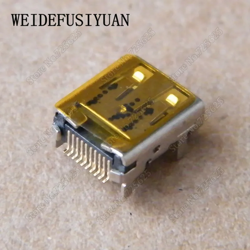 Новинка 19-pin Micro HDMI Jack Разъем женские порты 10 шт./лот | Компьютеры и офис