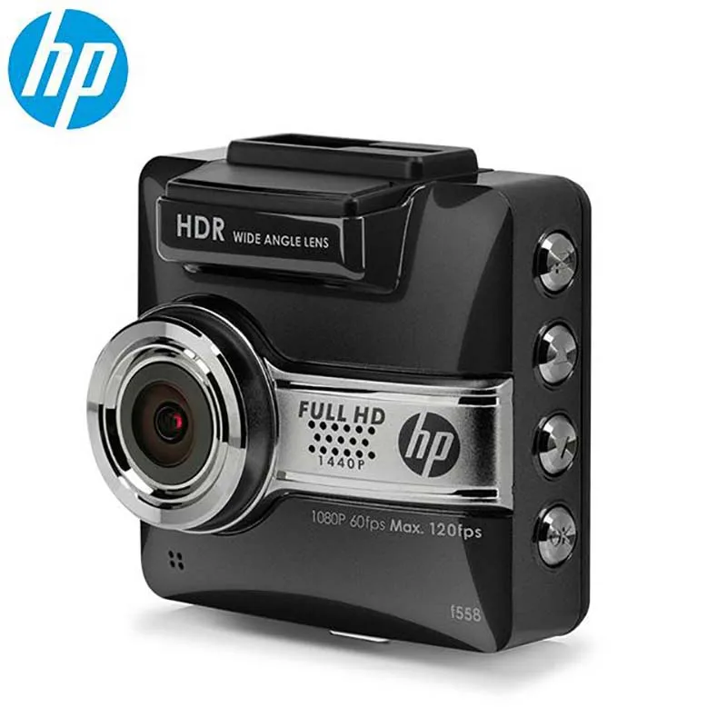 HP рекордер для вождения F558 HD 1440P ночное видение мини умная машина контроля