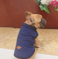 new dogbaby vest style pet dog winter coat for bulldog three color selection from s to xxl new dogs clothing