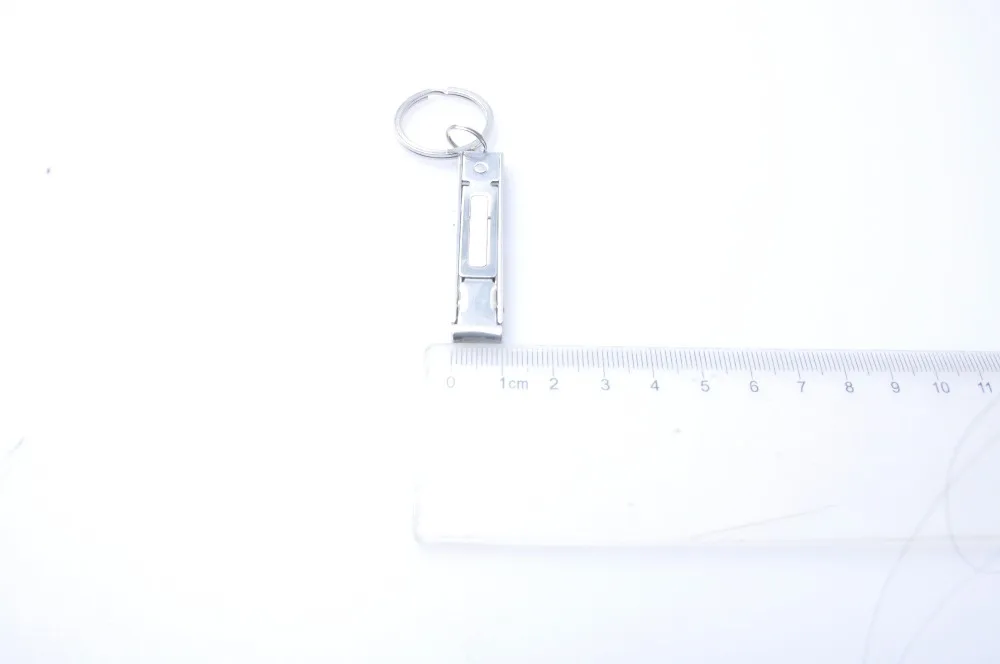 Уличные кемпинговые ультратонкие складные кусачки для ногтей AceCamp резак брелок