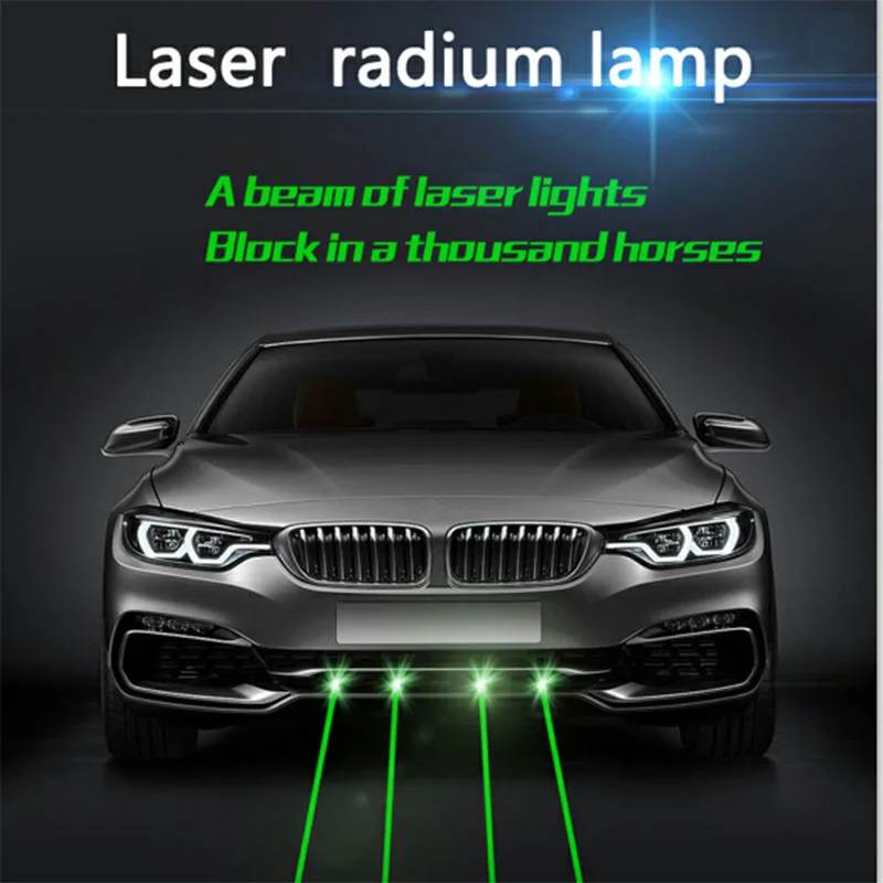 1pcs truck laser fog light infrared strong 100MW cannon green decoration lamp refitted radium FOR BMW E46 | Автомобили и