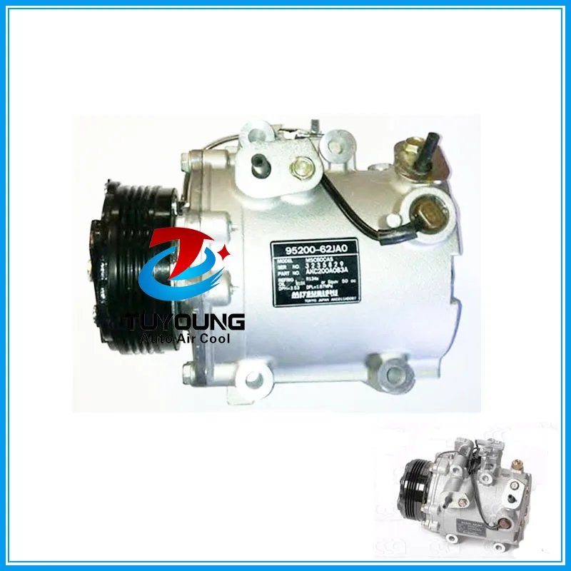 MSC60CAS 9520062JA0 AKC201A083A ac компрессор для Suzuki Swift III/SX4 2005 |Компрессор и муфта