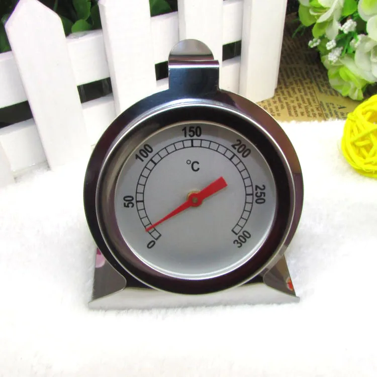 Набор из 2 термометров для духовки и выпечки в металлическом корпусе нержавеющей