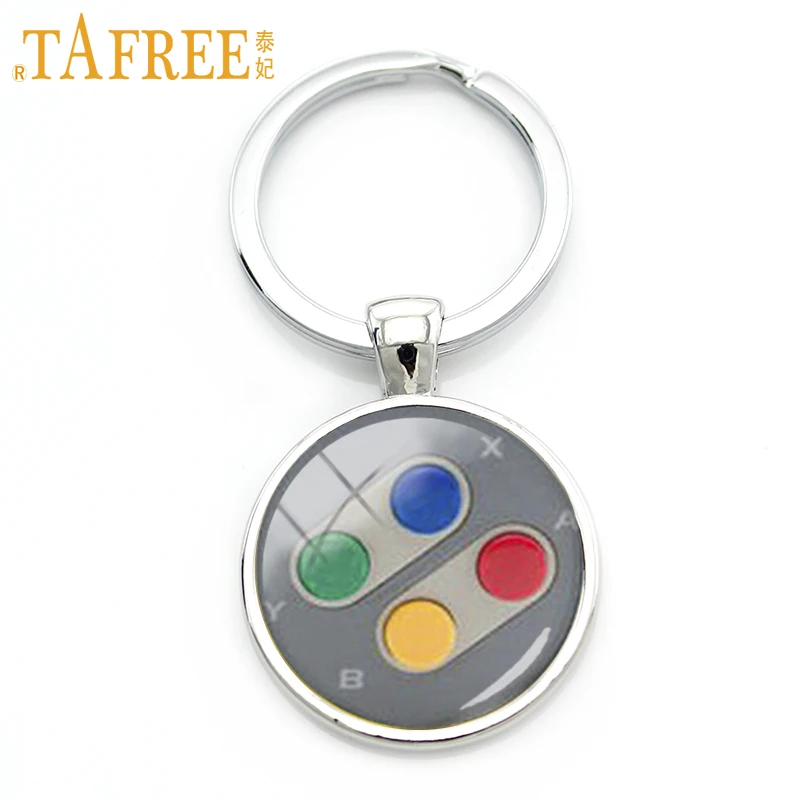 Брелок для ключей TAFREE Controller snes необычный интересный дизайн очаровательный