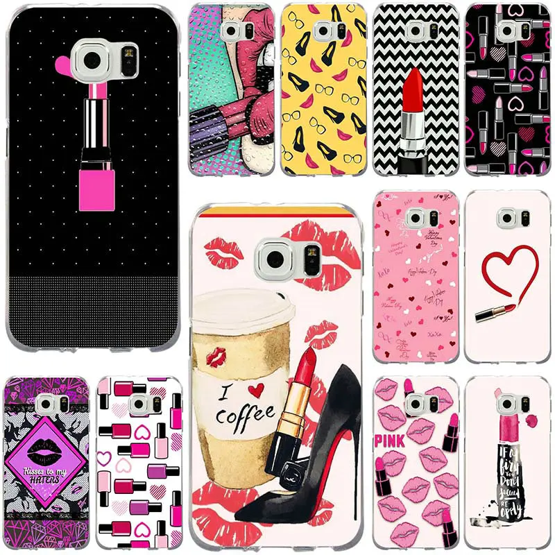 Красная губная помада розовый средства ухода за губами арт мягкий чехол для