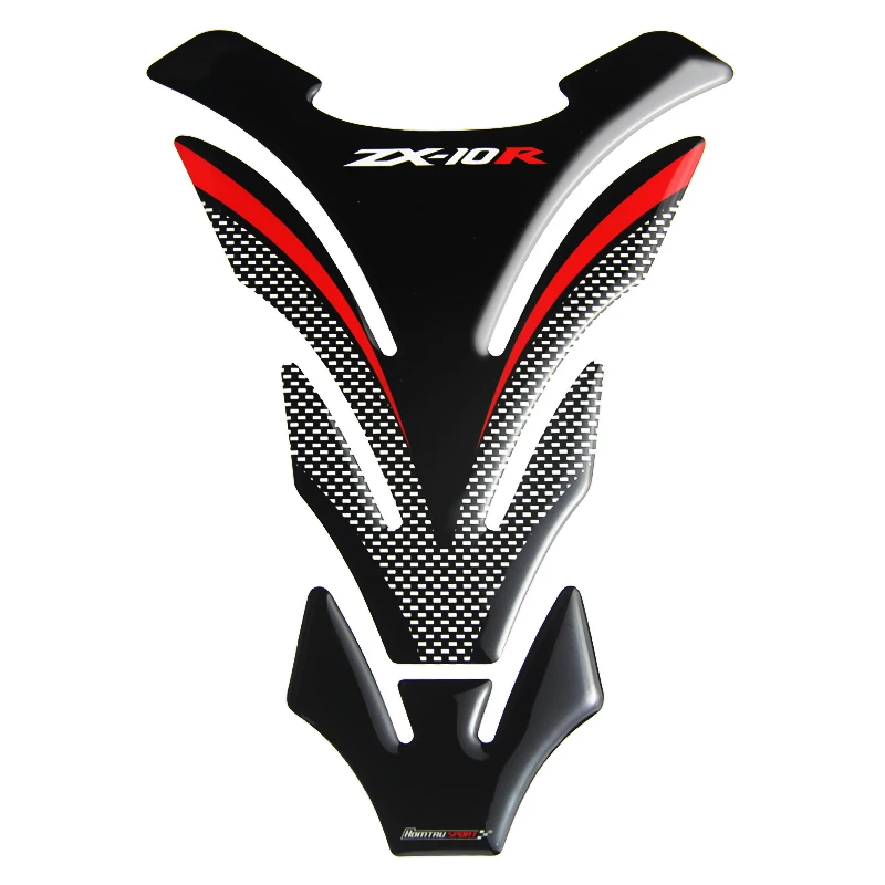 3D мотоциклетная защитная накладка на топливный бак наклейки для Kawasaki NINJA ZX10R ZX 10R