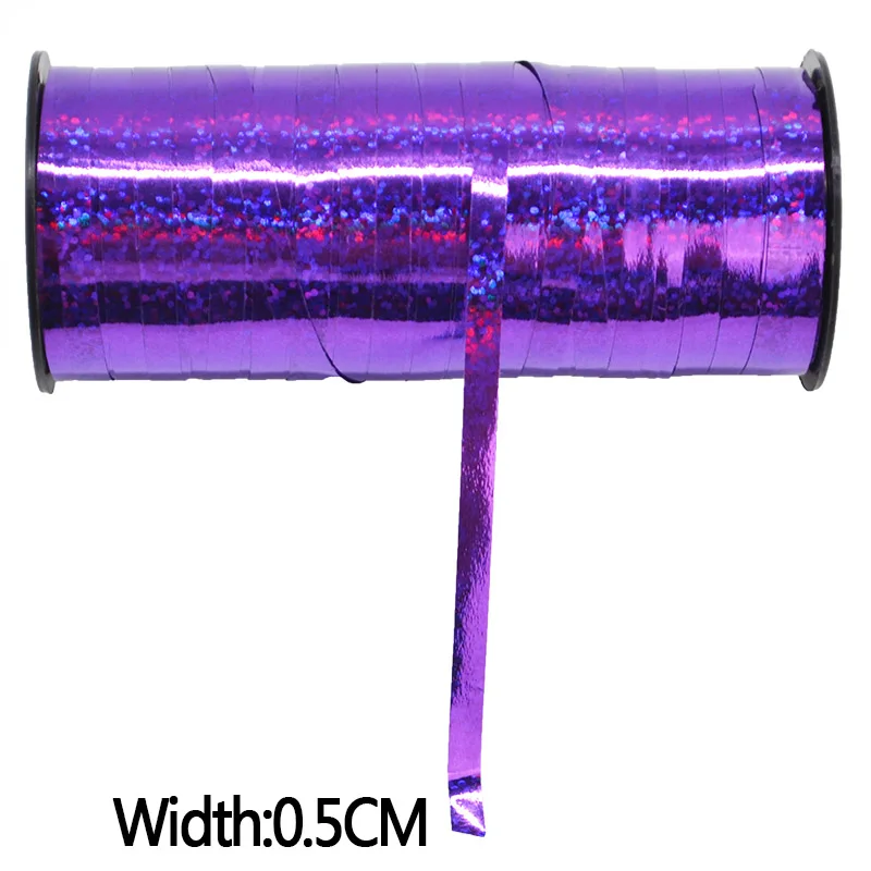 Аксессуары для воздушных шаров ленты шариков лазерная атласная лента свадьбы