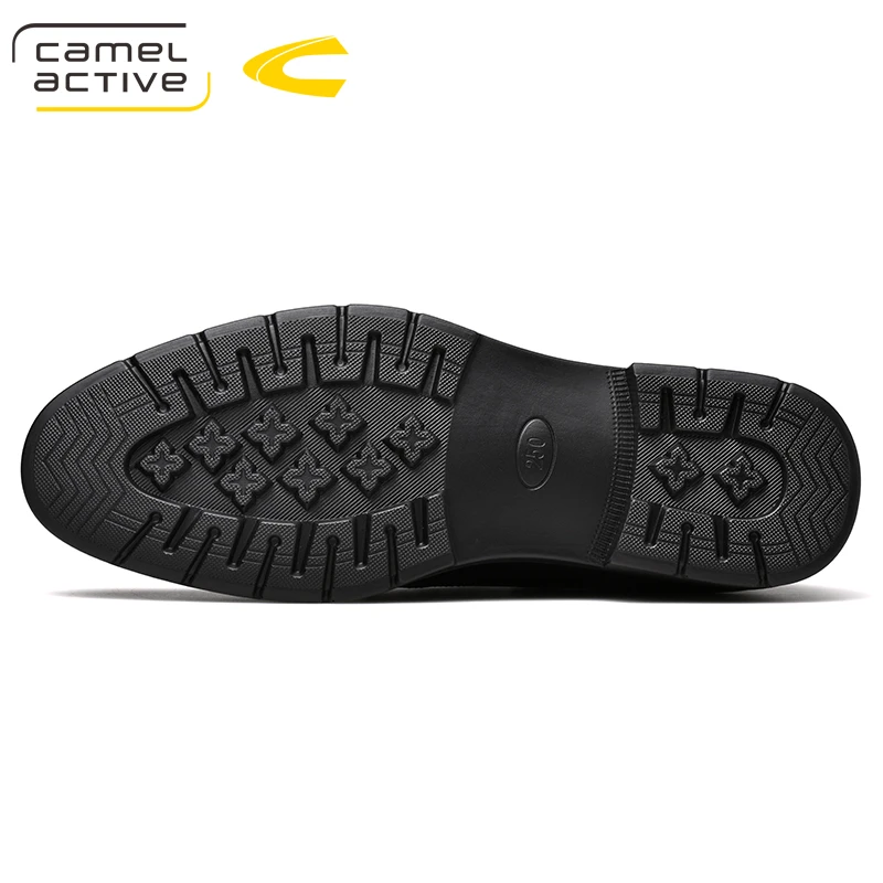 Camel Active/Новинка; деловые свадебные туфли-оксфорды для мужчин; Роскошные лоферы; обувь из натуральной кожи; броги; Мужские модельные туфли на шнуровке