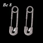 Серьги женские Be8, в форме пуговиц, с микро инкрустацией, ювелирные украшения для свадебной вечеринки, E-196