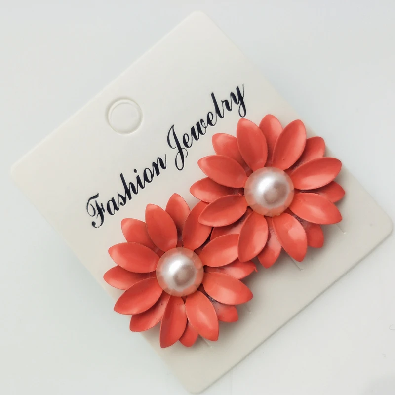 Красивые маленькие серьги в виде маргаритки для женщин 4ED30|daisy flower earrings|flower
