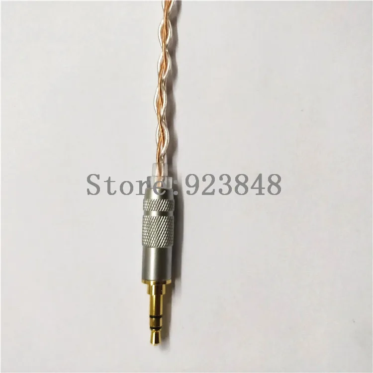 

diy upgrade earphone cable sivler plated wire for mmcx ue900 se535