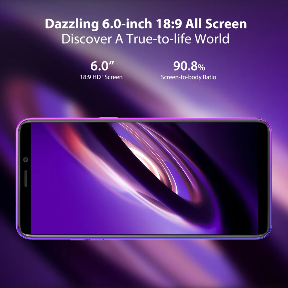 Ulefone power 3L Android 8 1 MTK6739 четырехъядерный мобильный телефон 6 0 &quotHD + 13 МП 5Мп камера 6350