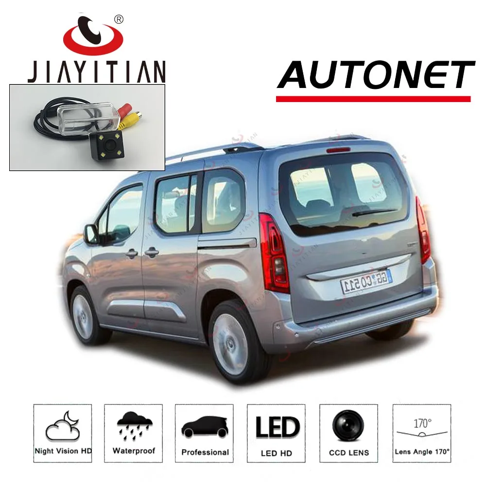 JiaYiTian камера заднего вида для Opel Combo E Vauxhall Life 2018 2019/резервная CCD/ночное