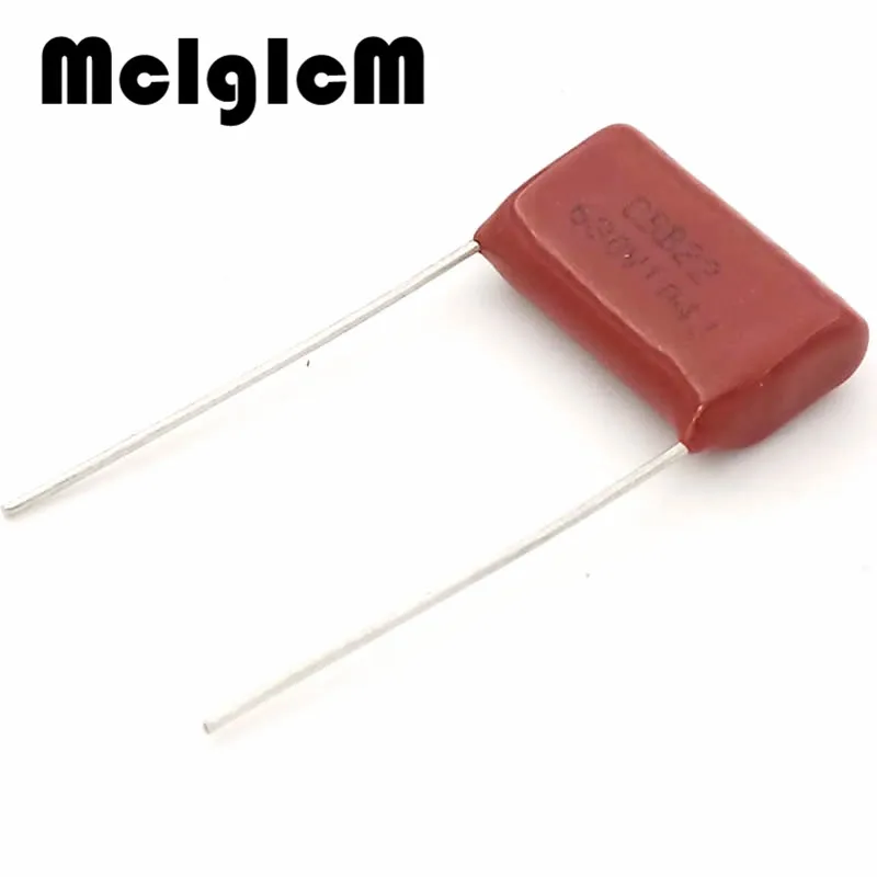 MCIGICM 100nF 104 630 V 10 шт CBB конденсатор из полипропиленовой пленки шаг 15 мм