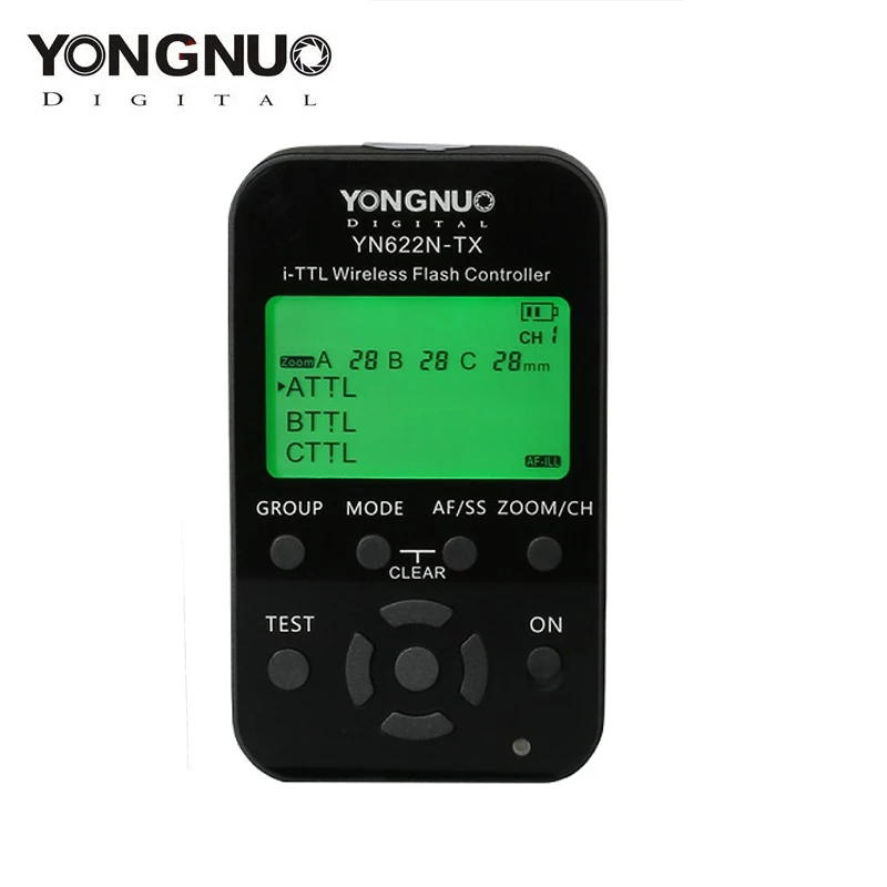 Yongnuo i-ttl беспроводной триггер вспышки трансивер YN622N II+ контроллер передатчика YN622N-TX для Nikon YN568EX YN685