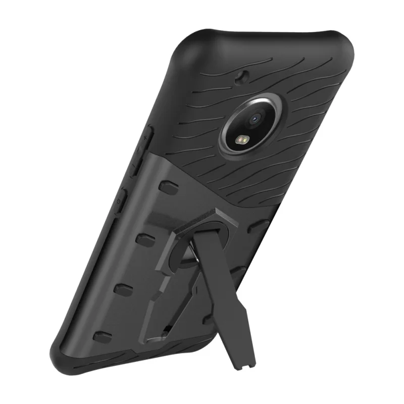 Dulcii для Motorola Moto G5 плюс гибридная Чехол Панцири PC + TPU Гибридный чехол с Подставки