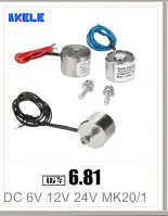 MK34/9 удерживающий Электрический магнит подъема 8 кг/80N надежный Электрический подъемный магнит соленоидный Электромагнит DC 6 V 12 V 24 V