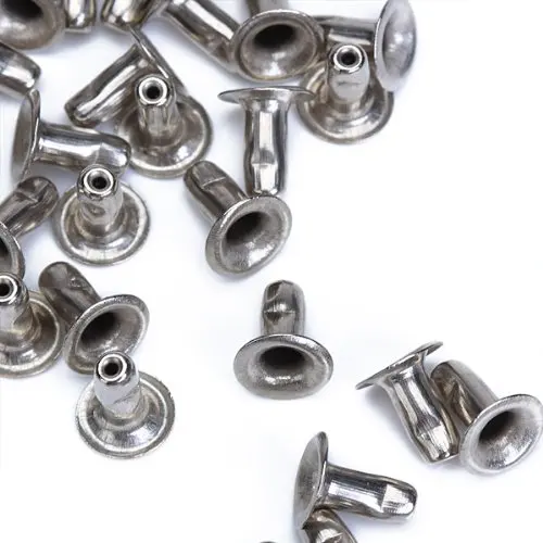 Практичные 100 наборов 6 мм круглые железные заклепки быстрые шпильки для заклепок