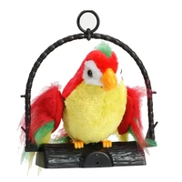 talking parrot imitates and repeats what you say kids gift funny toy