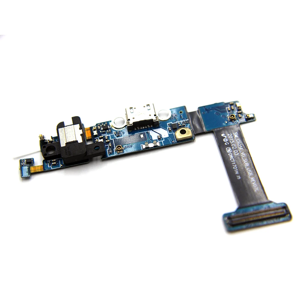 

10 шт./лот 100% протестированный хорошо G925F USB зарядный порт гибкий кабель для Samsung S6 Edge 5,1 дюймов