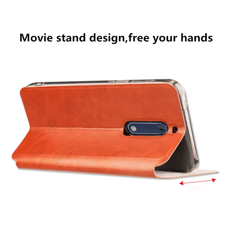 Чехол для Nokia 5 флип-чехол кожа Силиконовая задняя полной защиты жесткий средства