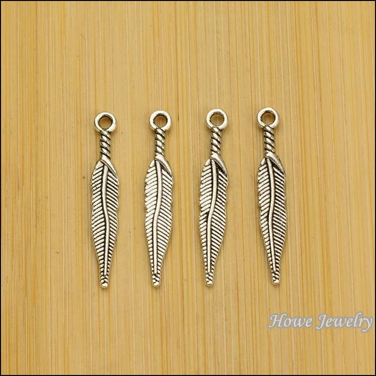 70 шт. винтажный античный серебряный шарм-кулон из цинкового сплава для