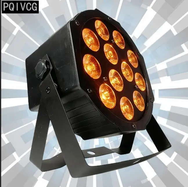 LED par light RGBWA+ УФ 6-в-1 12x12 Вт led Par свет 6in1 Телевизор с номинальной dmx512 огни дискотеки профессиональный сценический свет dj оборудование - Цвет: LED par light