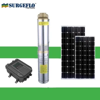 stainless steel 304 high speed solar pump set with permanent magnet synchronous motor with mppt solar submersible pump china