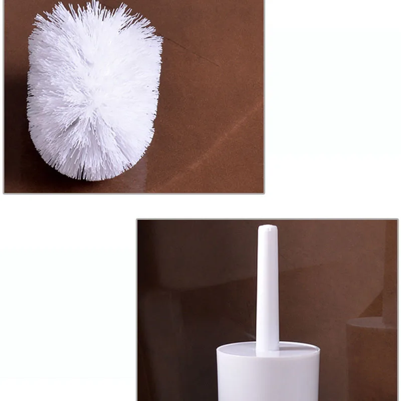 Полностью закрытые компактные высокие держатели для туалетной щетки набор