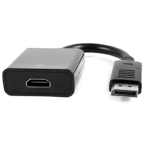 Порт дисплея DP Мужской HDMI Женский M/F Кабель Адаптера Запасные части черный |