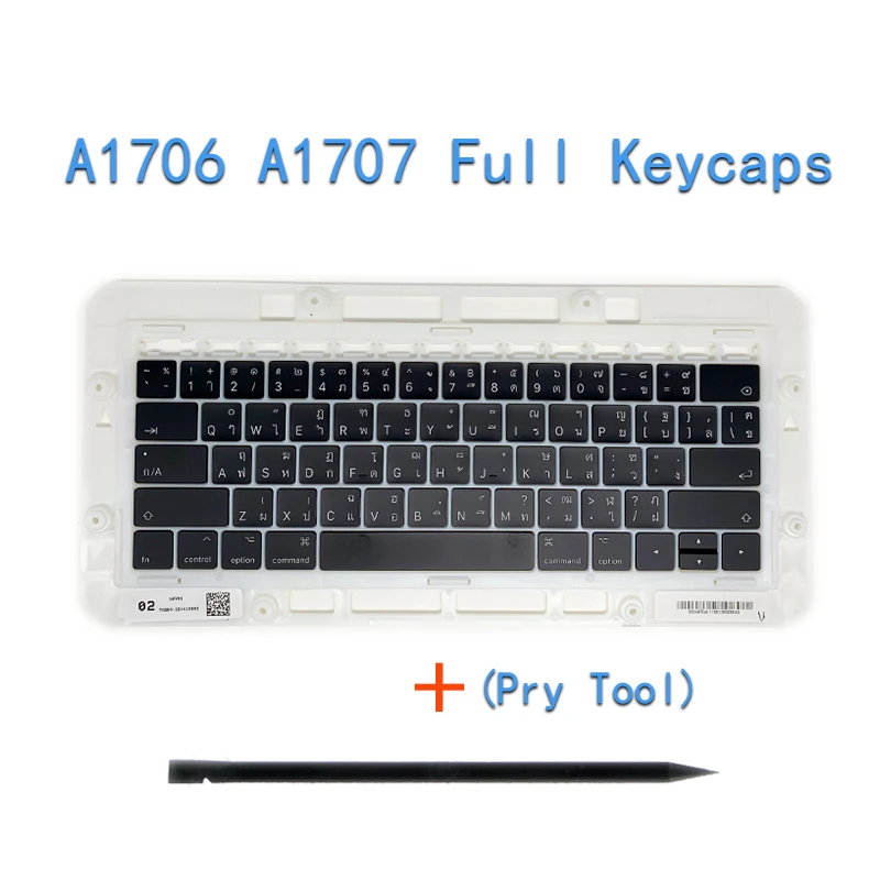 Оригинальный A1706/A1707/A1708 Таиланд Keycaps для Macbook Pro/Air Retina 13 &quot15&quot A1932/A1990/A1989 тайские
