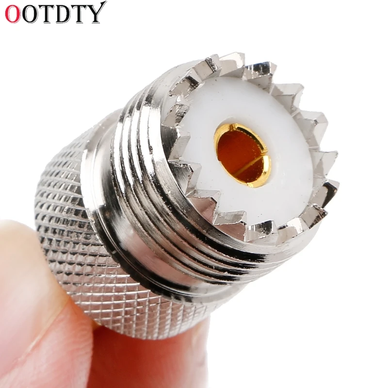 OOTDTY Лидер продаж UHF SO-239 SO239 мама к SMA штекер разъем коаксиальный адаптер