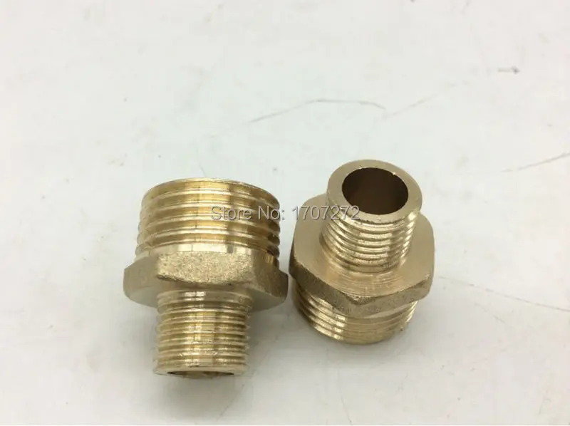 Редуктор с наружной резьбой 1/4 &quotx1/4&quot фитинг для медной трубы медный латунный