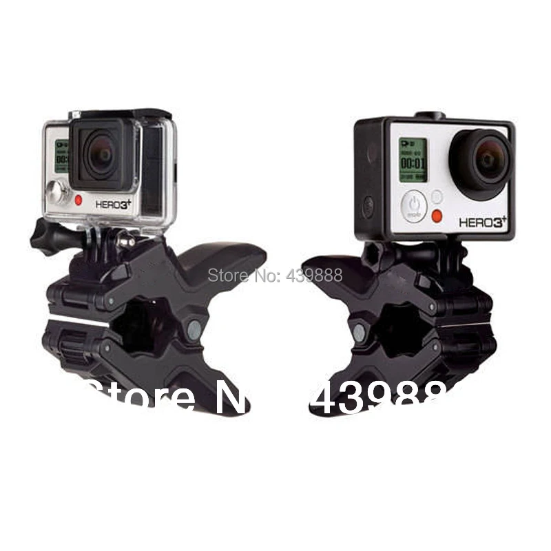 Gopyks для Gopro Hero4/5/6/7/8 крепление Jaws гибкий зажим монопод Регулируемая Горловина