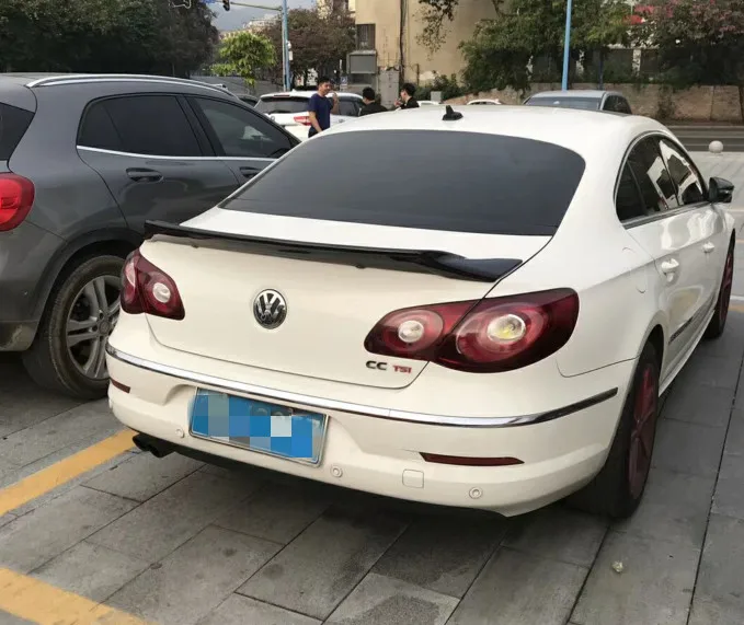 Для Volkswagen Passat CC спойлер R style 2009 до 2017 на задний багажник крыло грунтовкой краской